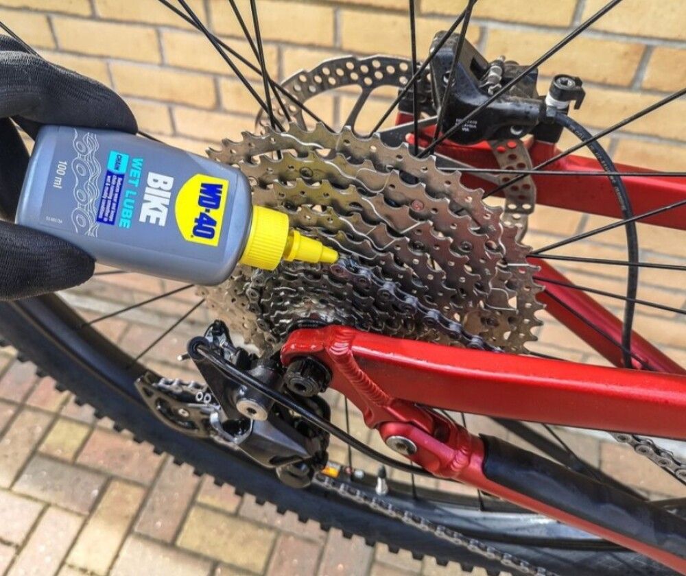 Keðjuolía fyrir reiðhjól 100 ml WD-40 Wet Lube 
