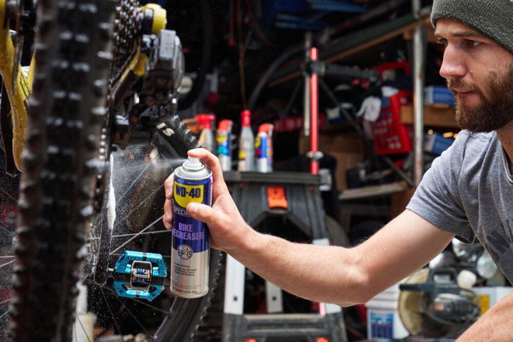 Fituhreinsir með röri WD-40 Fyrir reiðhjól 500ml