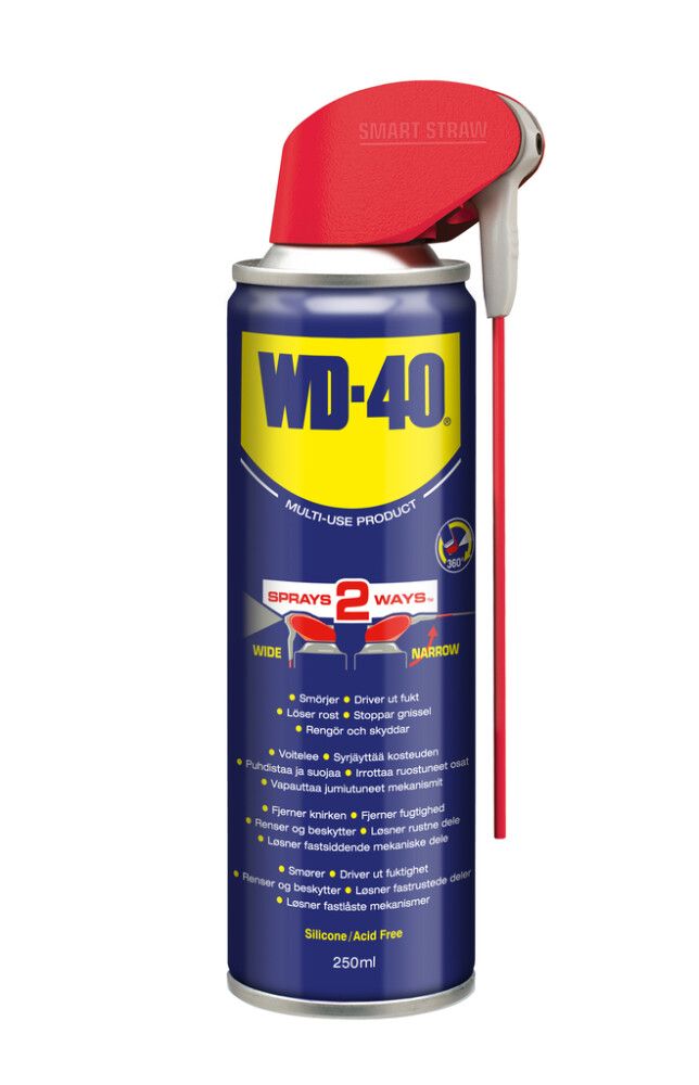 Smursprey með röri WD-40 Multi Use 250ml