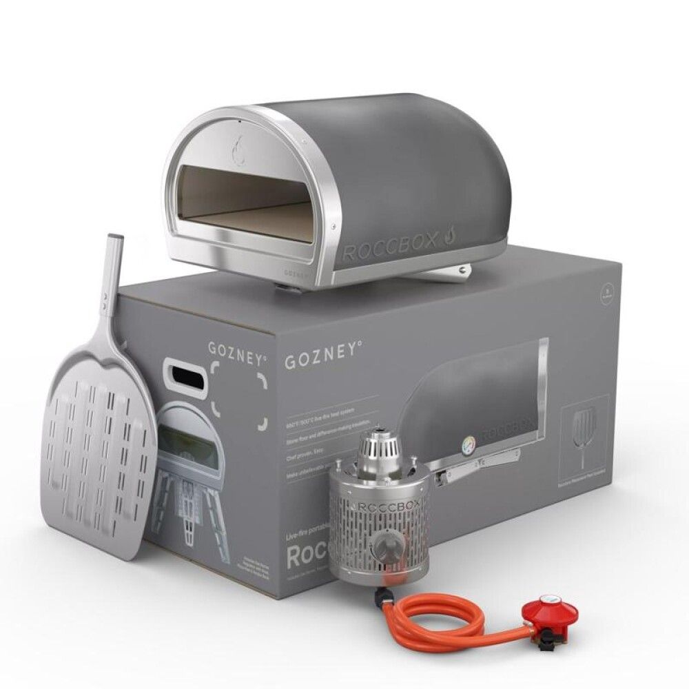 Pizzaofn 12" Gozney Roccbox grár