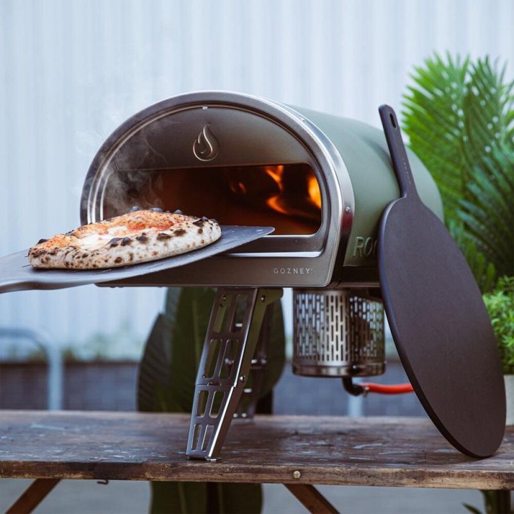 Pizzaofn Gozney Roccbox spaði fylgir