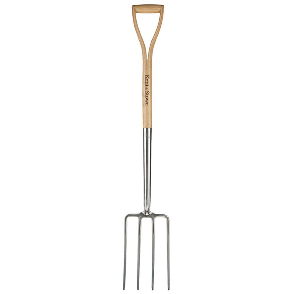Garðgaffall 4 tennur 110cm Kent & Stowe ryðfrítt stál