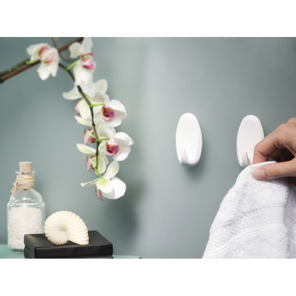 Krókur Tesa powerstrips límdur 2stk