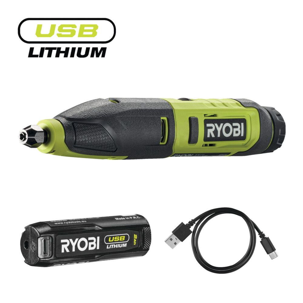 Fræsari 2Ah 4V Ryobi RPC4-120G