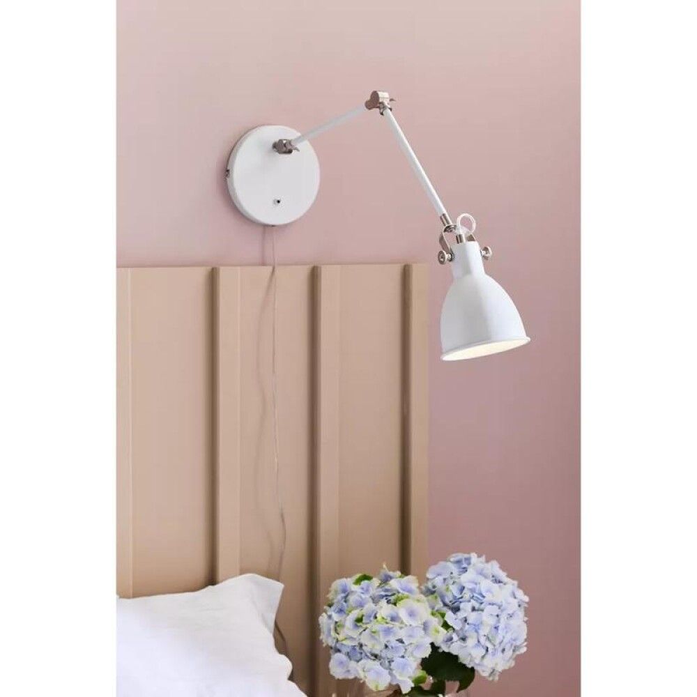 Veggljós E14 House 84,5 cm hvítt