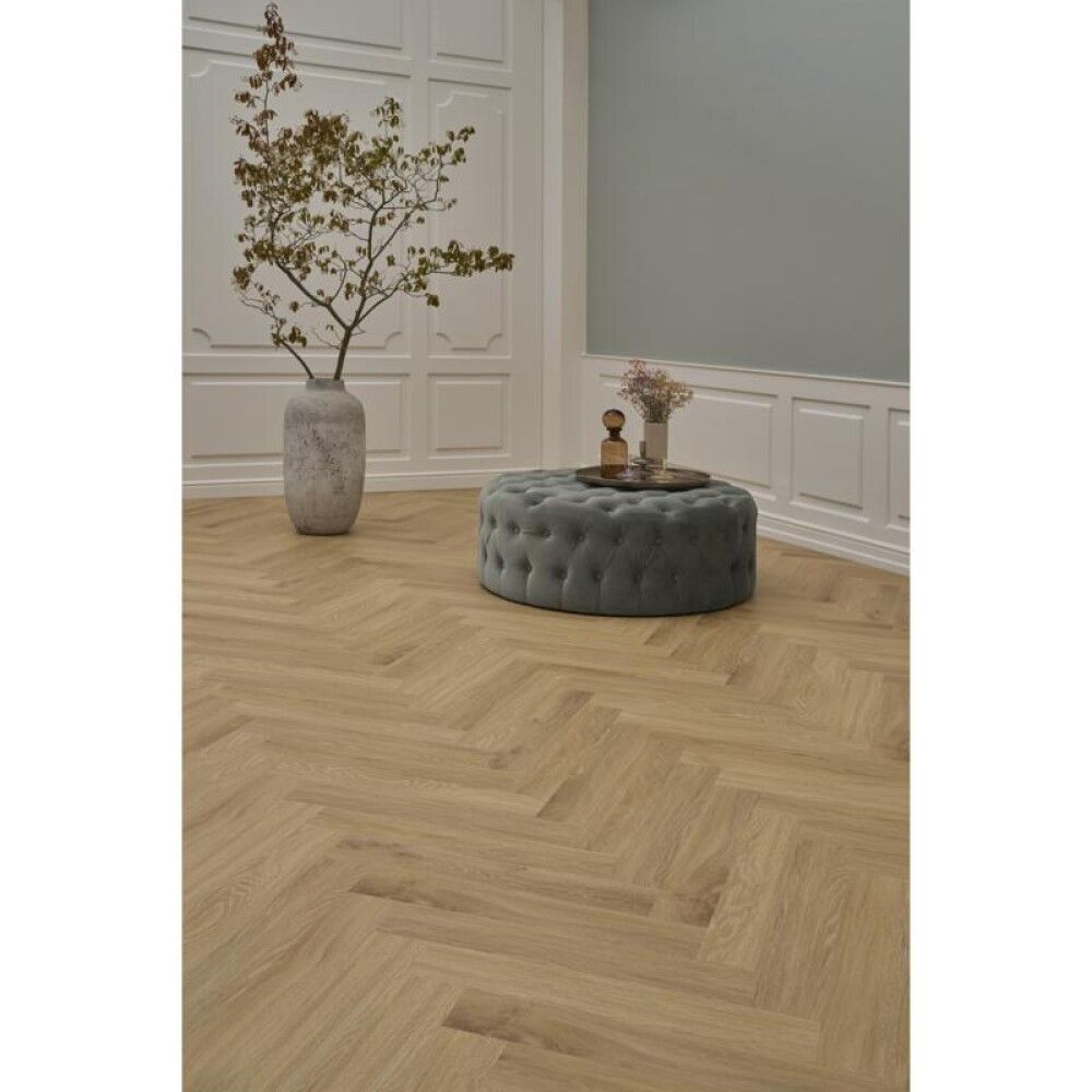 Vínylparket fiskibeina Novego Washed 7 mm Timberman 1,2m²