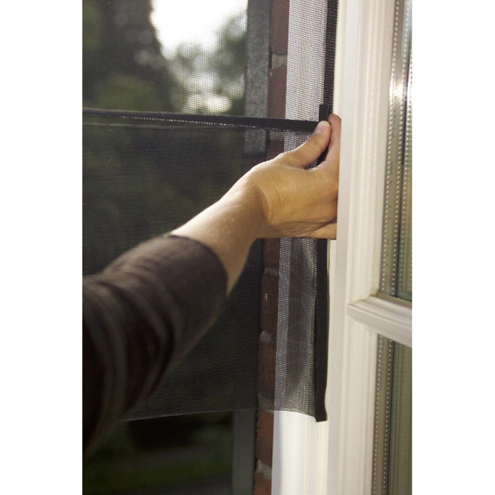 Skordýranet  150x130cm Tesa Insect Stop Comfort svart