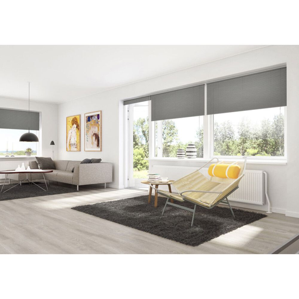 Plíseruð gardína 60x130 cm Debel London grá