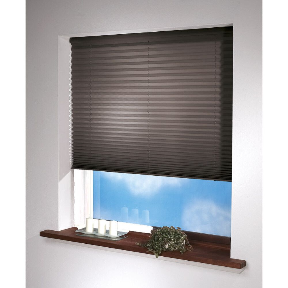 Plíseruð gardína 60x160 cm Debel Touch grá