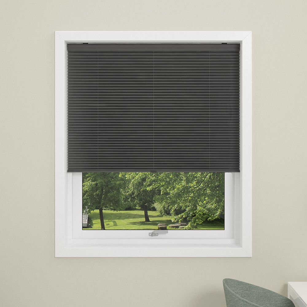 Plíseruð gardína 60x160 cm Debel Touch grá