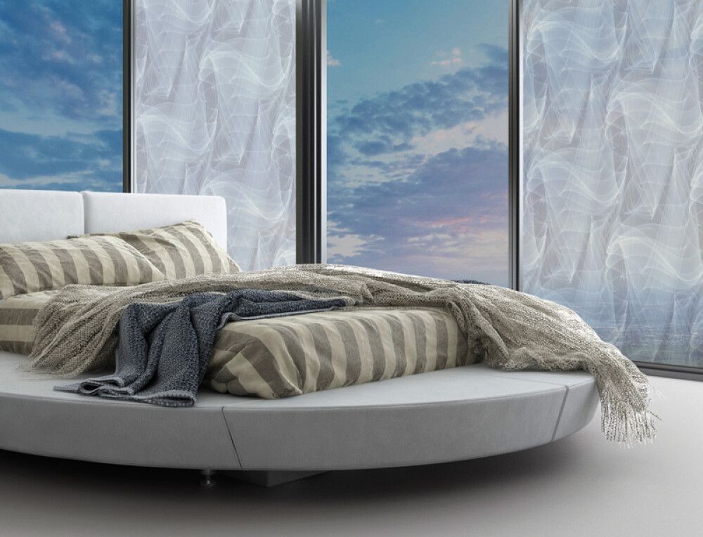 Filma static p murano, 45cmx1.5m gegnsæ