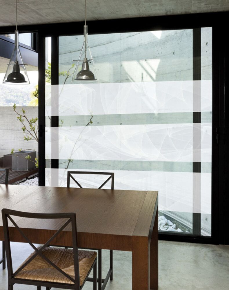 Filma static p murano, 45cmx1.5m gegnsæ