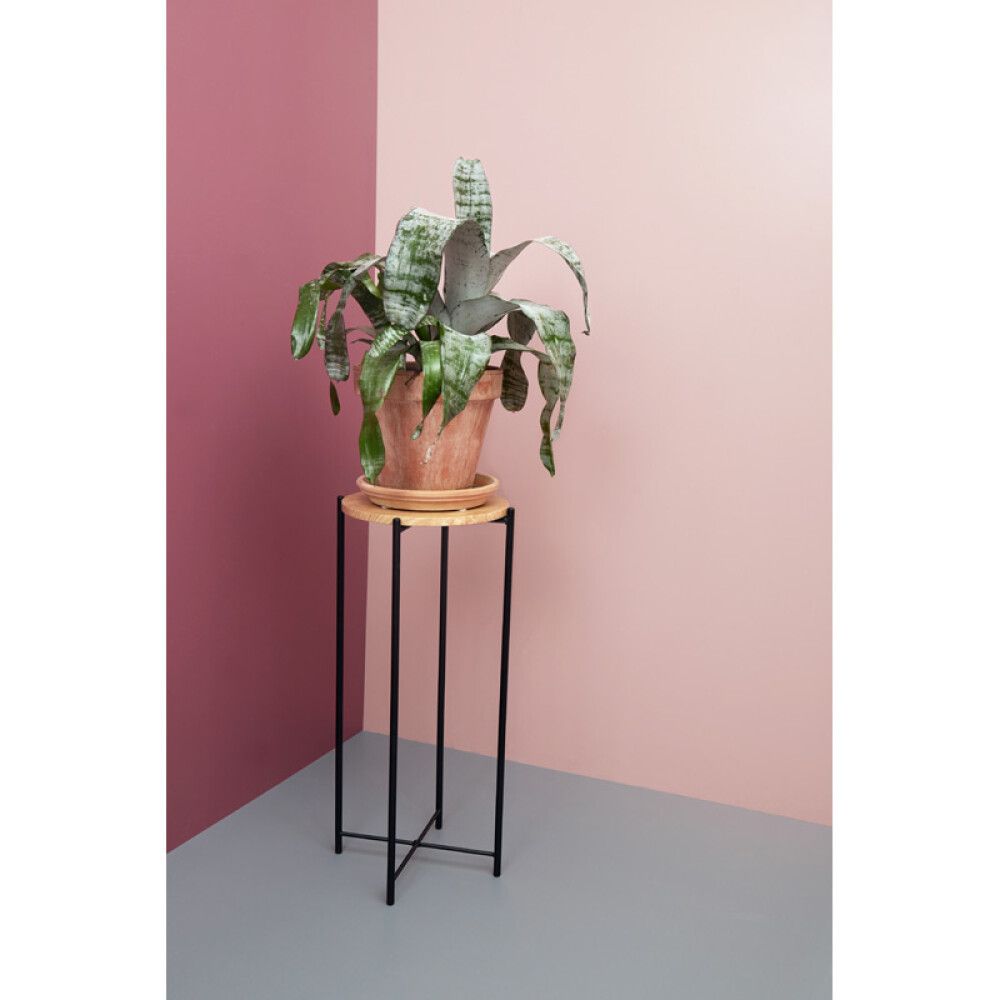 Borð Ø30x70cm Ekfärgad