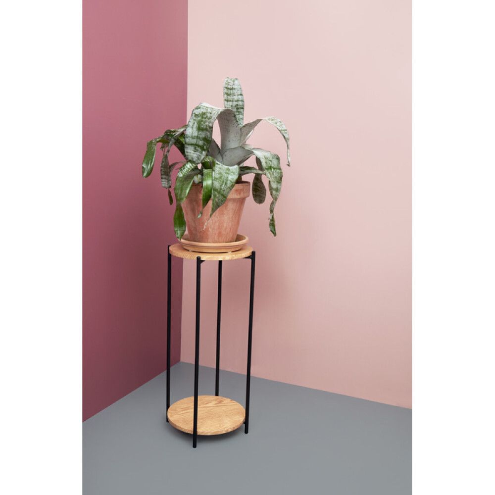 Borð Ø30x70cm Ekfärgad