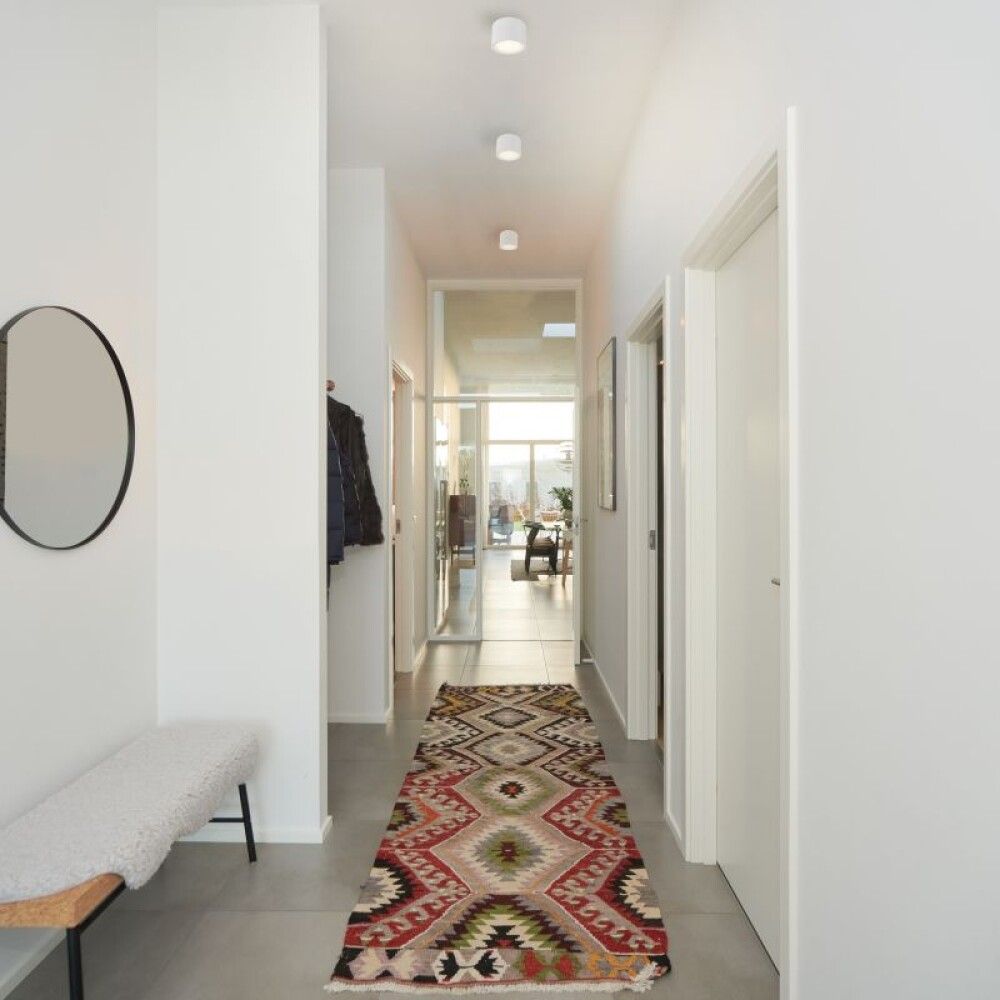 Baðherbergisljós LED Fallon hvítur Ø10 cm