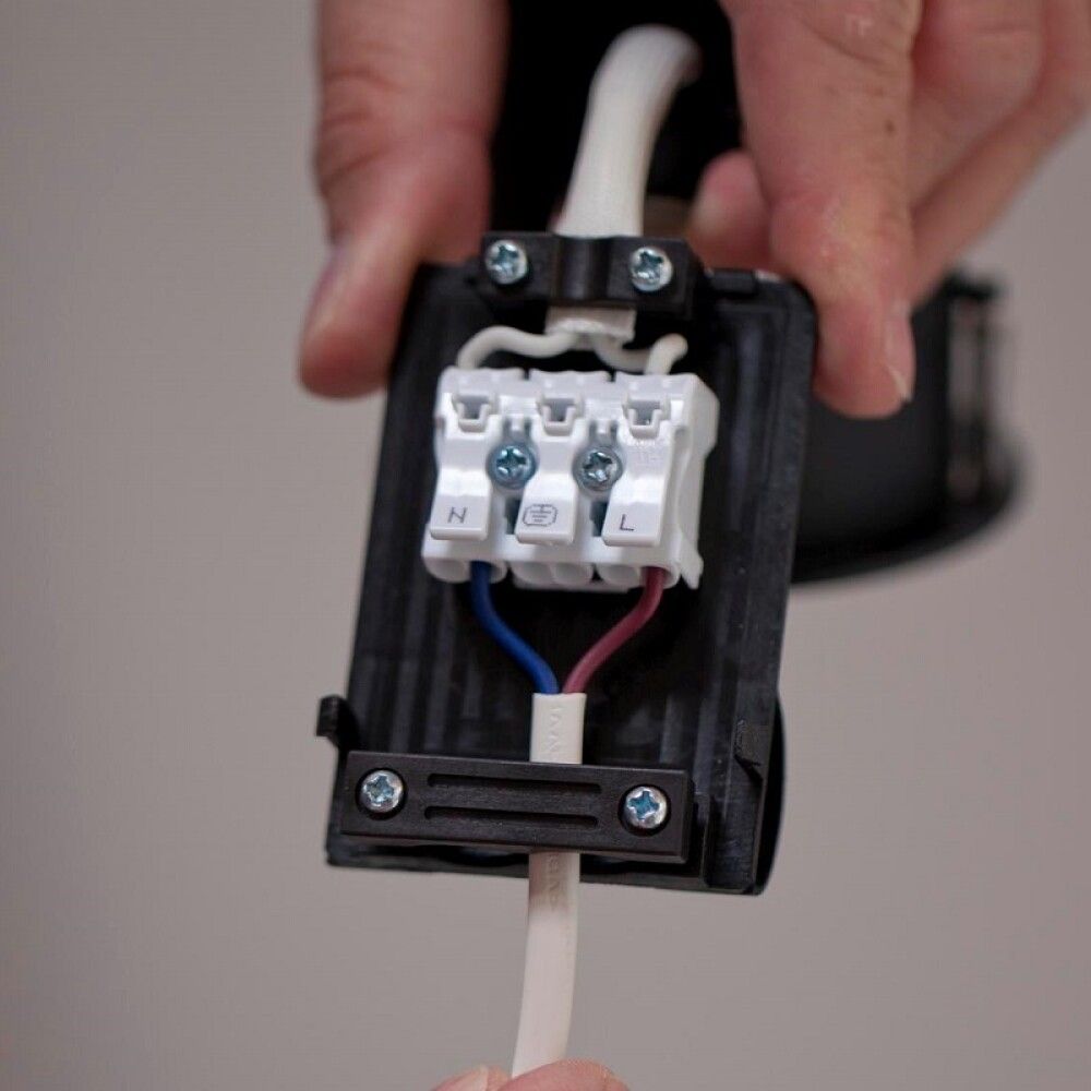 Innfeldur kastari GU10 Mixit Pro hvítur dimmanlegur Ø8,5 cm