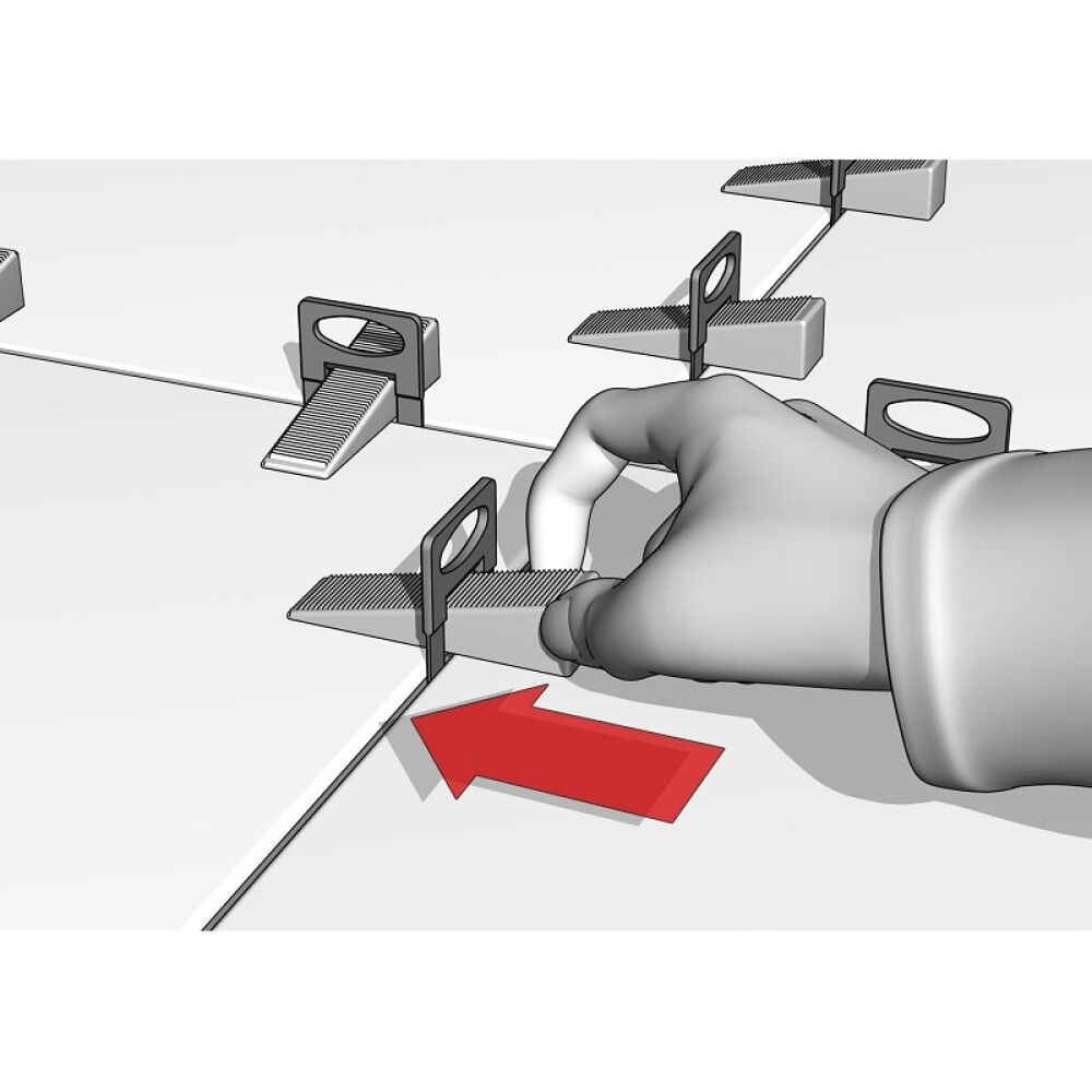 Flísafleygar 100stk 3mm töng fylgir