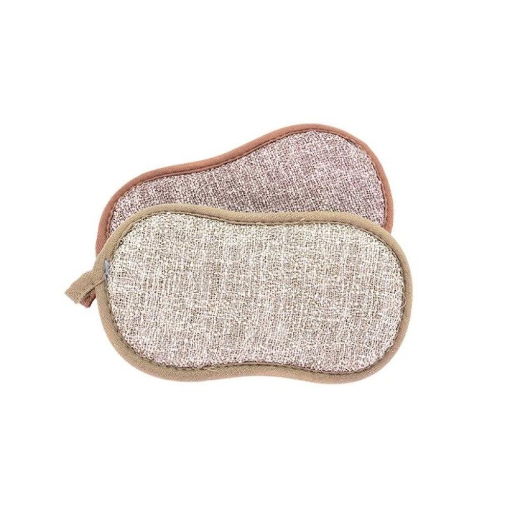 Hreinsisvampur grófur/fínn Vidcom 2stk (nokkrir litir)