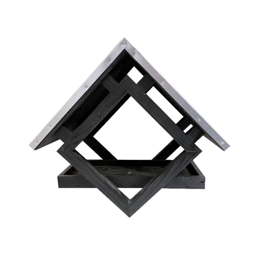 Fóðurhús Viborg Garden Life svart tré