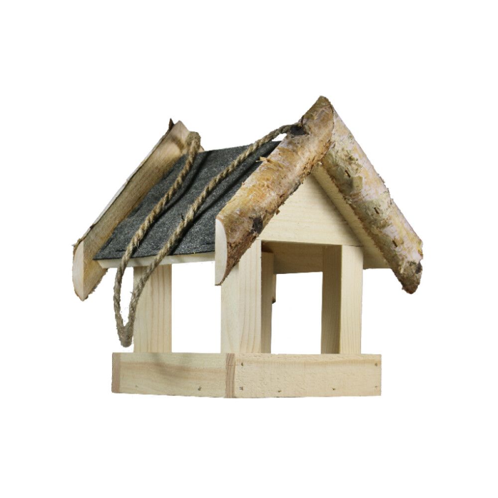 Fuglahús 18,5x17,5x20cm Garden Life tré