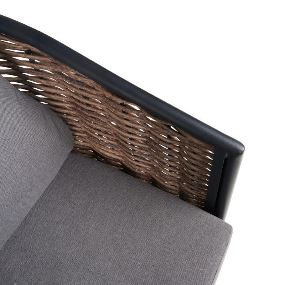 Garðsett fyrir 4 manns Sunfun Josefine grátt