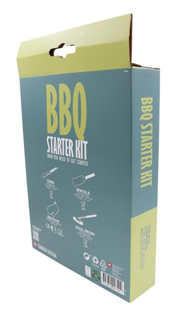 Grillsett 4 aukahlutir Cozze