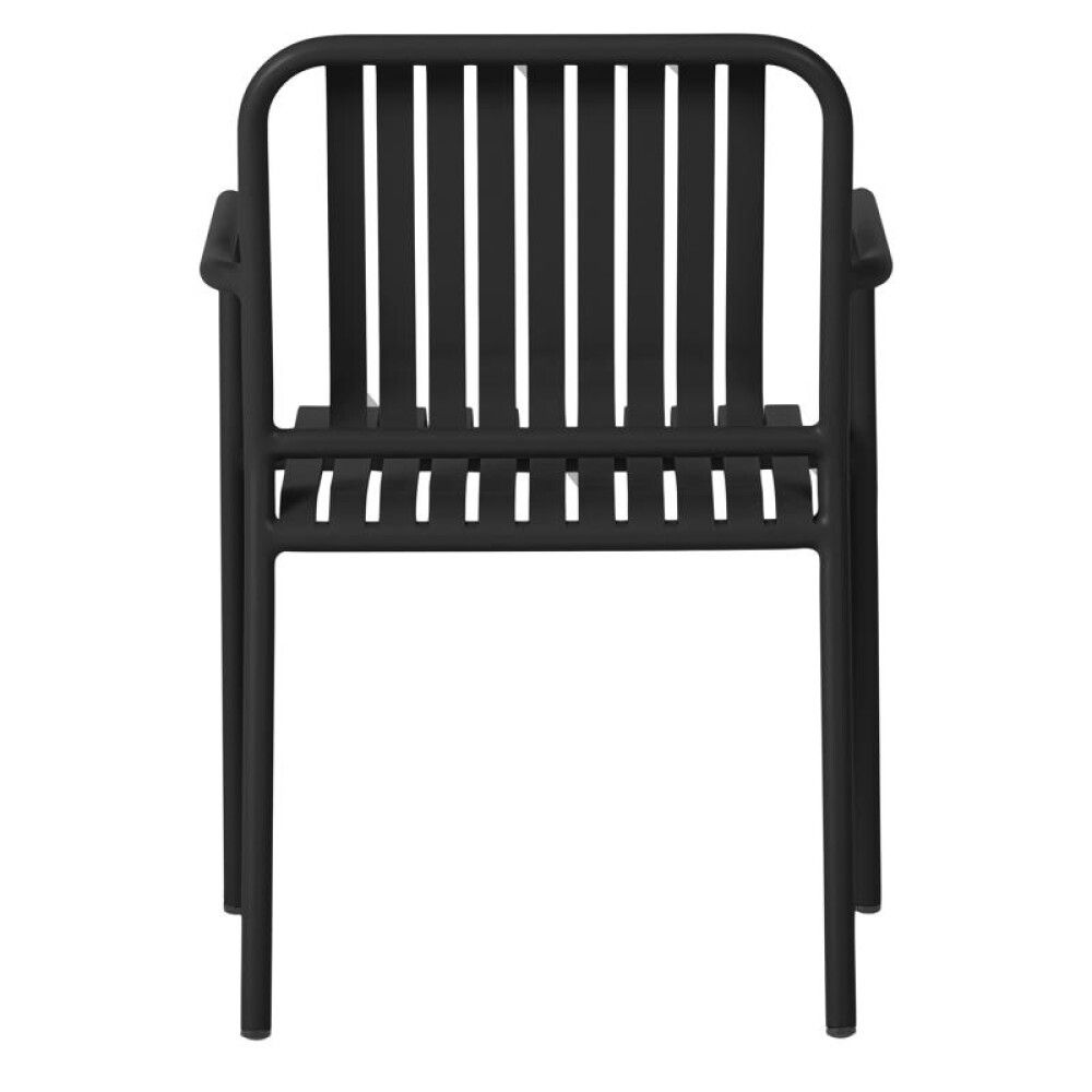 Garðstóll Alva svartur