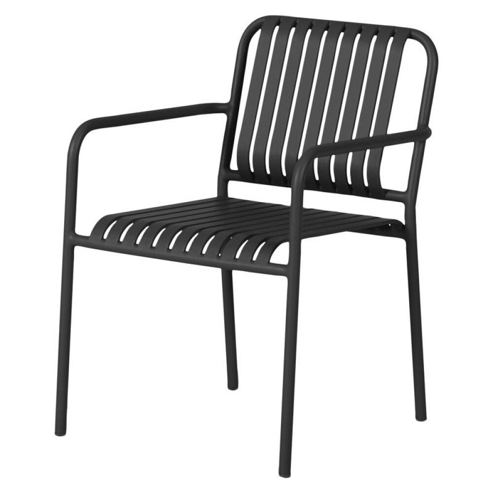 Garðstóll Alva svartur