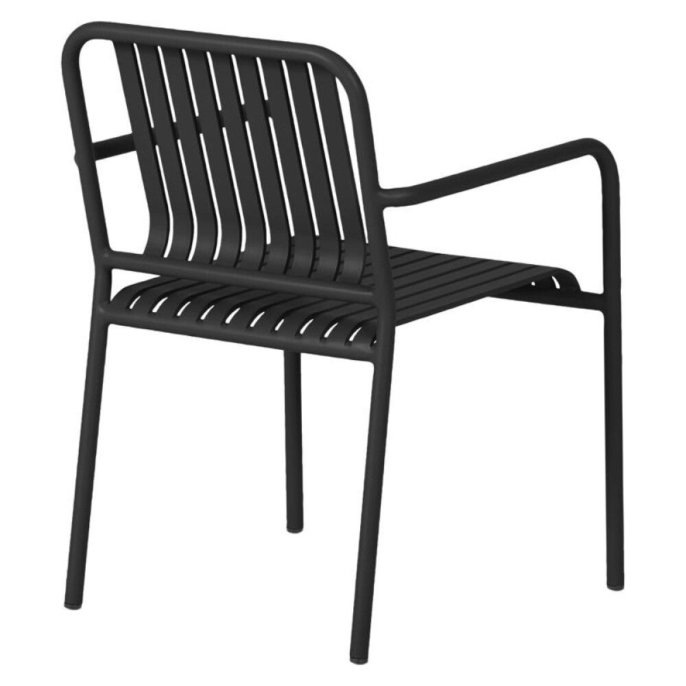 Garðstóll Alva svartur