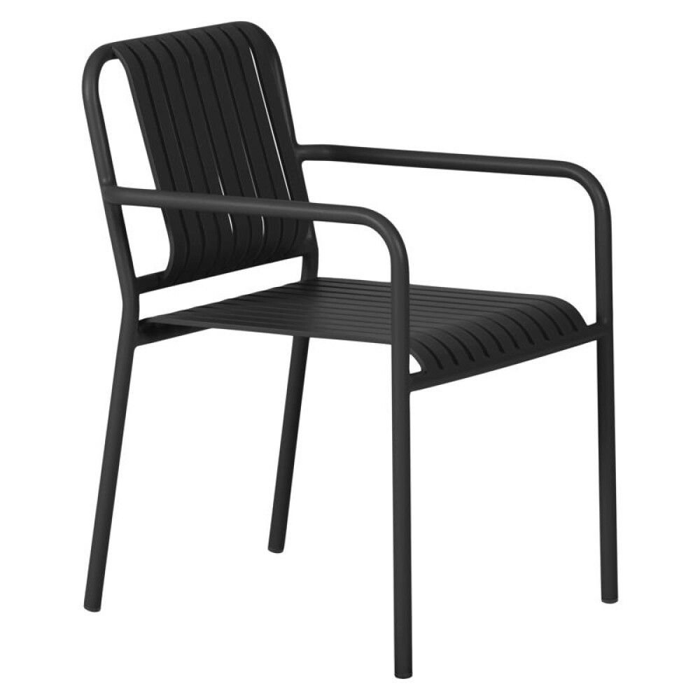 Garðstóll Alva svartur