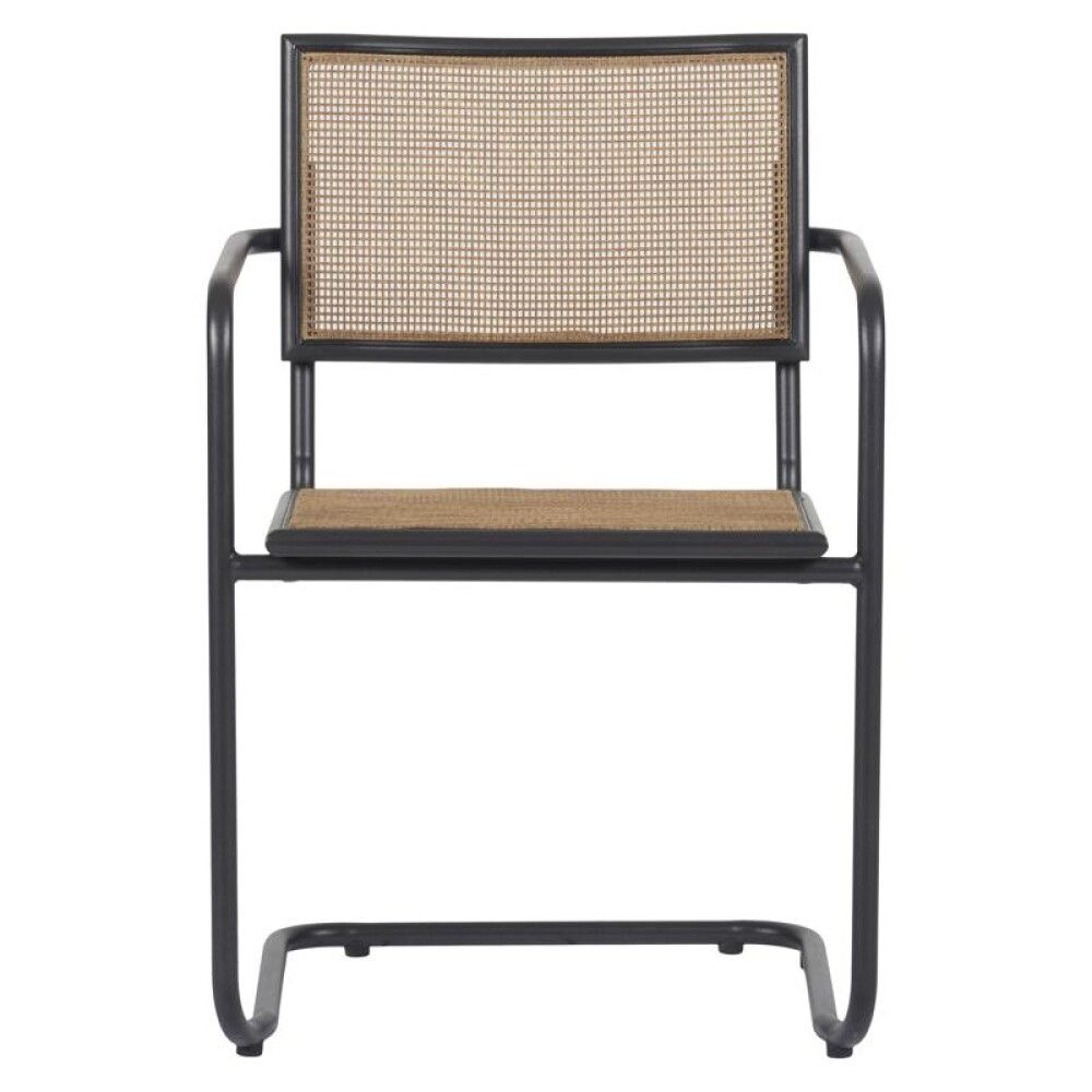 Garðstóll Bo brúnn/svartur