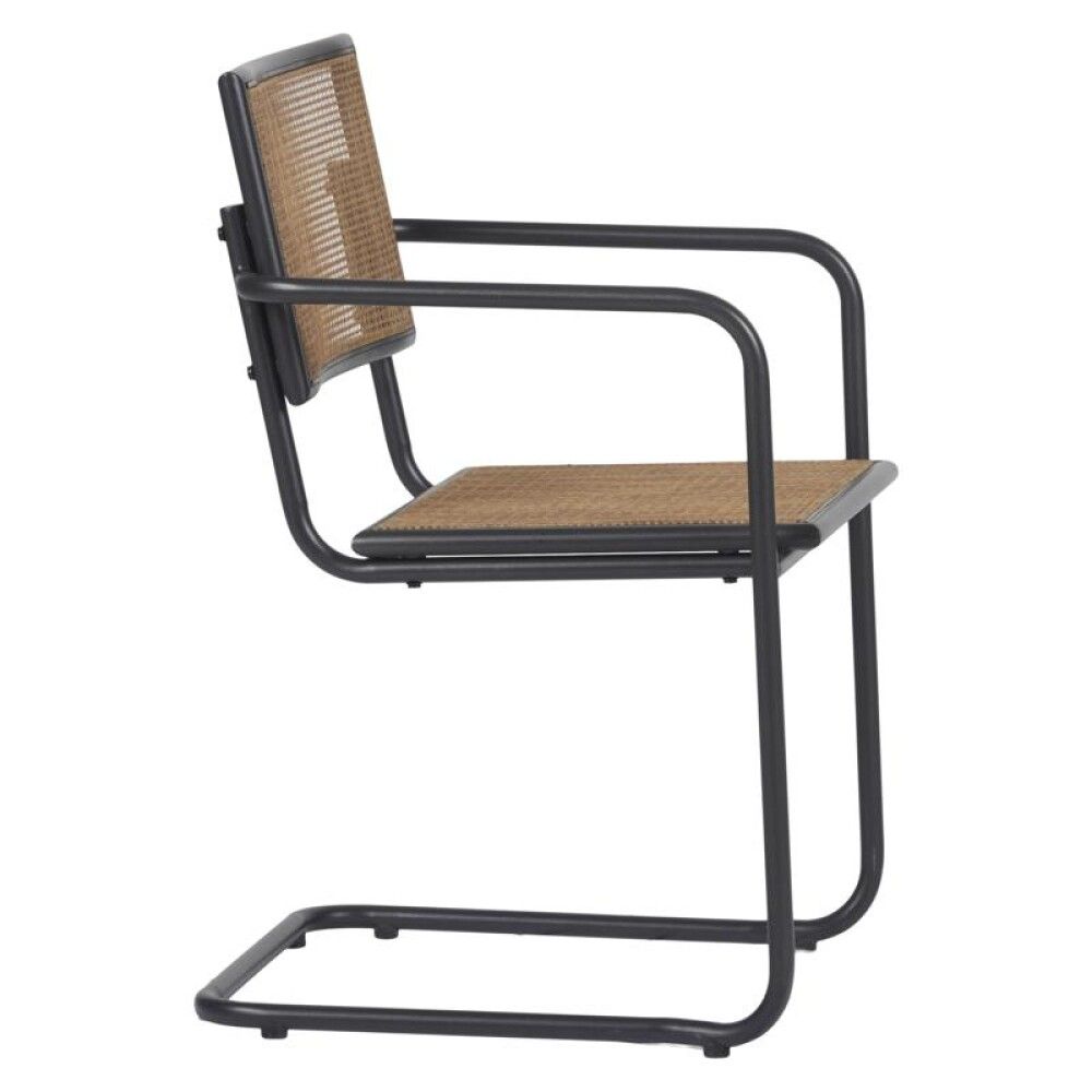 Garðstóll Bo brúnn/svartur