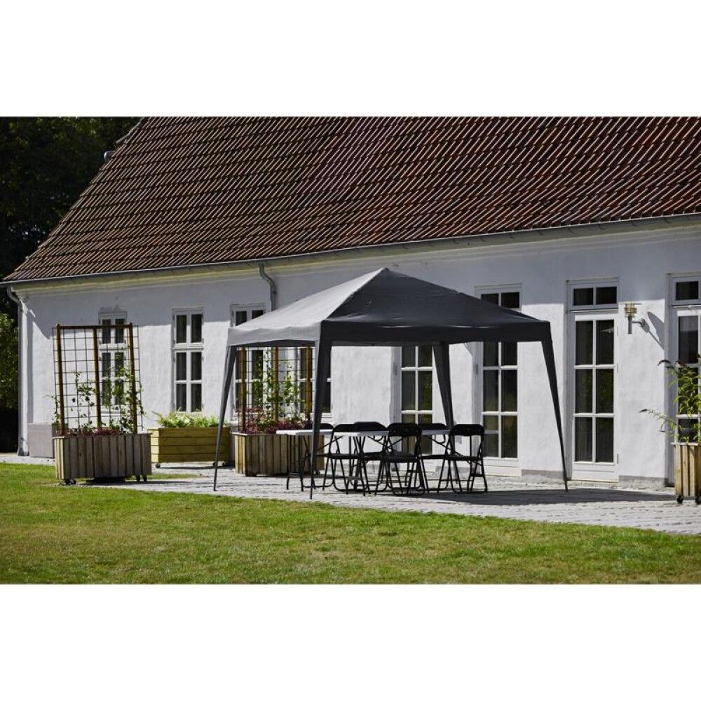 Veislutjald 300x300 cm Easy-Up koksgrátt