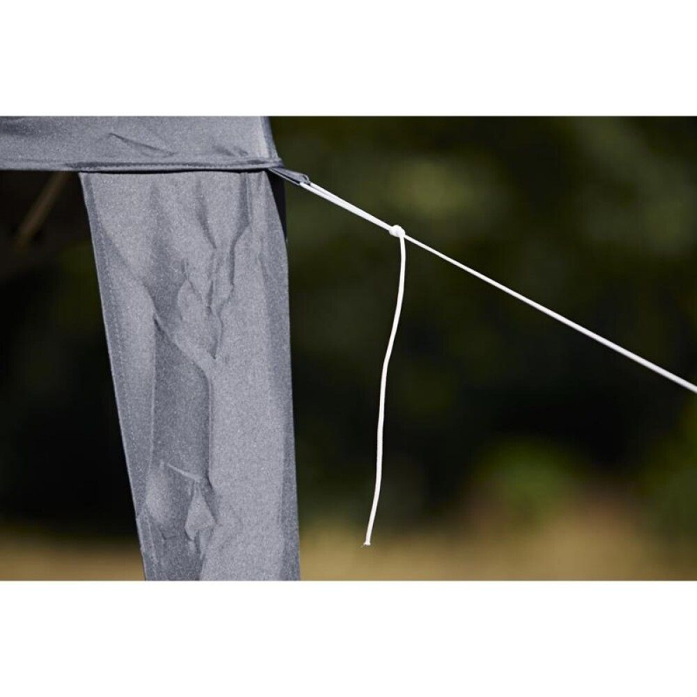 Veislutjald 300x300 cm Easy-Up koksgrátt