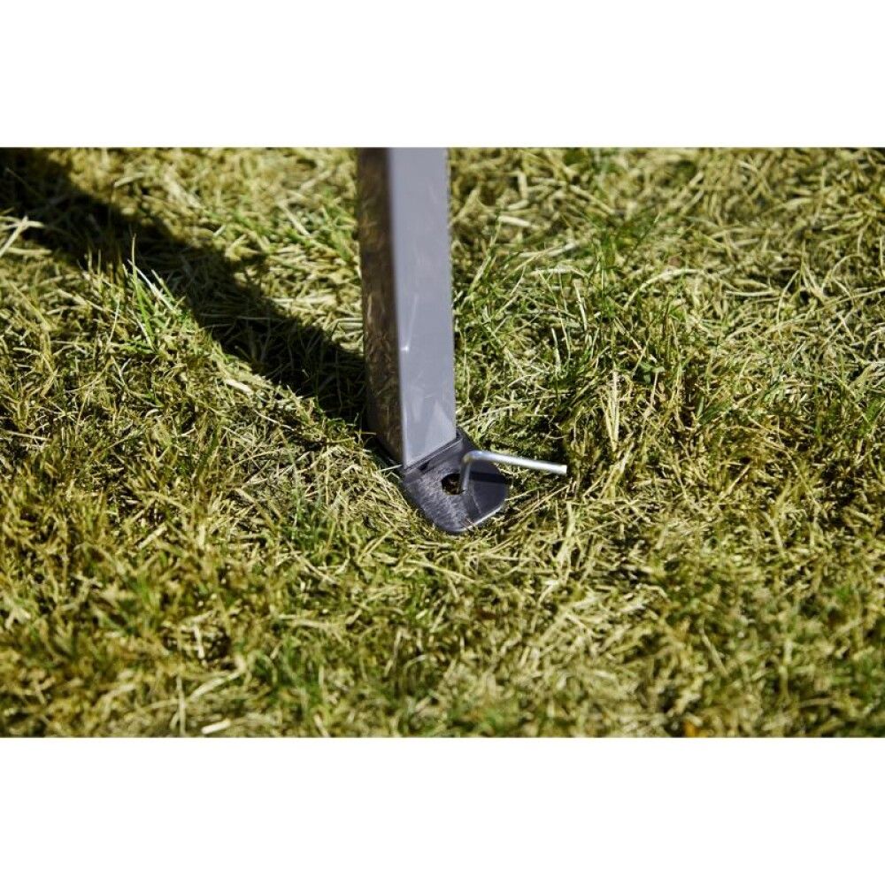 Veislutjald 300x300 cm Easy-Up koksgrátt