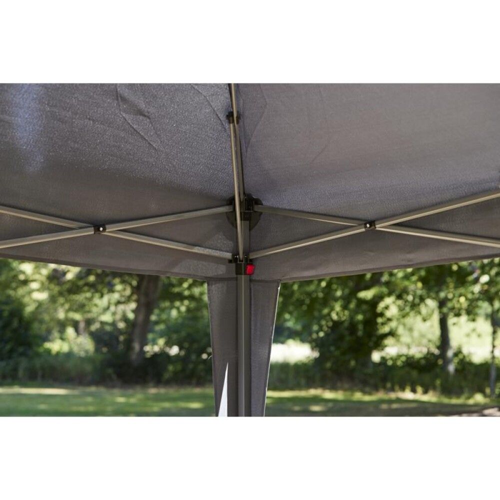 Veislutjald 300x300 cm Easy-Up koksgrátt