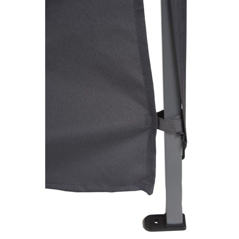 Hliðarveggir 2 stk fyrir veislutjald Easy-Up koksgráir