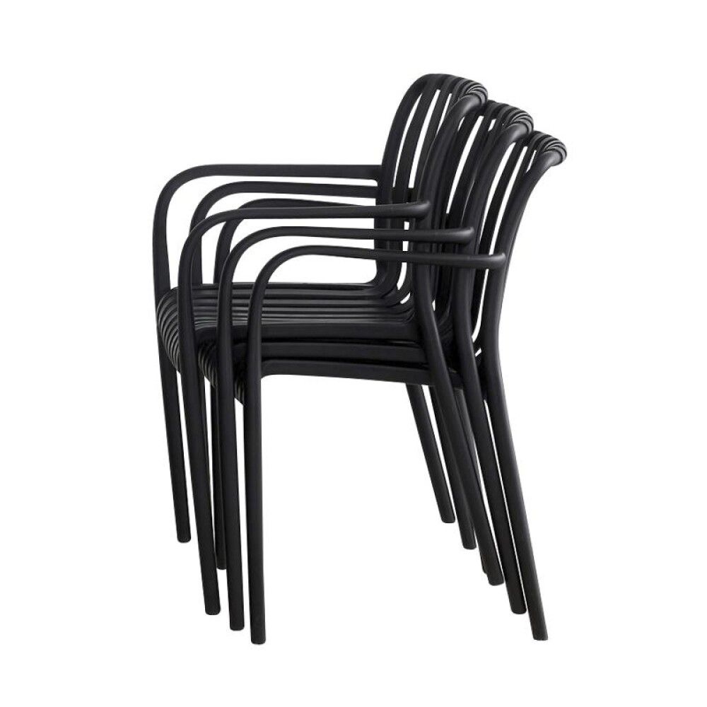 Garðstóll Lea svartur