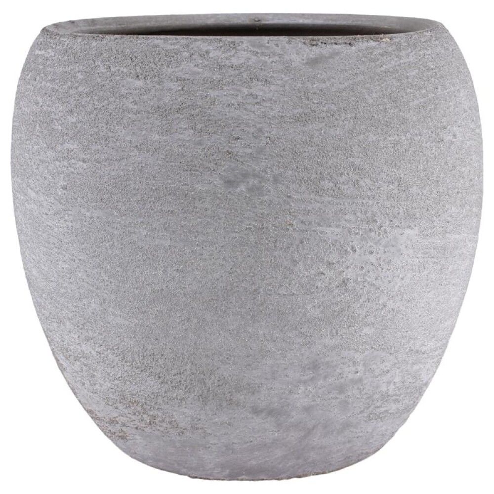 Blómapottur Fenja beis leir Ø29x26 cm Scan-Pot