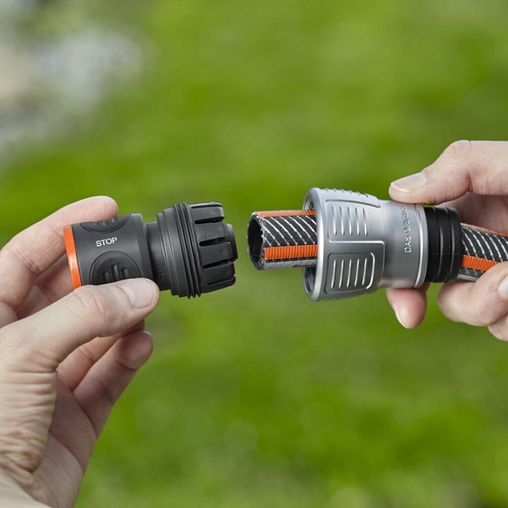 Slöngutengi með stoppi hraðsmellu 3/4" Premium Gardena