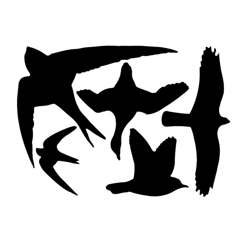 Fuglahræður svartar Esschert 5stk