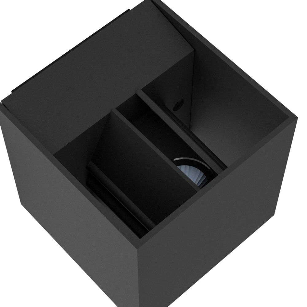 Veggljós Calpino LED ljós Eglo koksgrátt