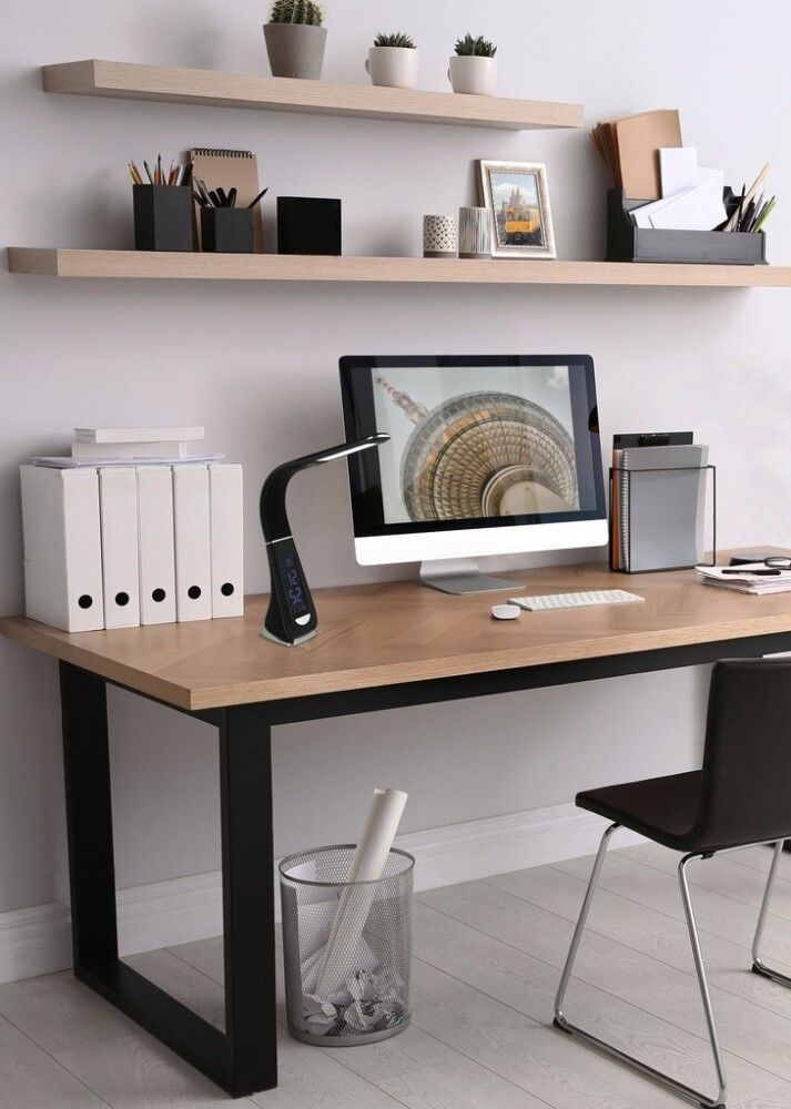 Borðlampi LED Cognoli dimmanlegur svart 