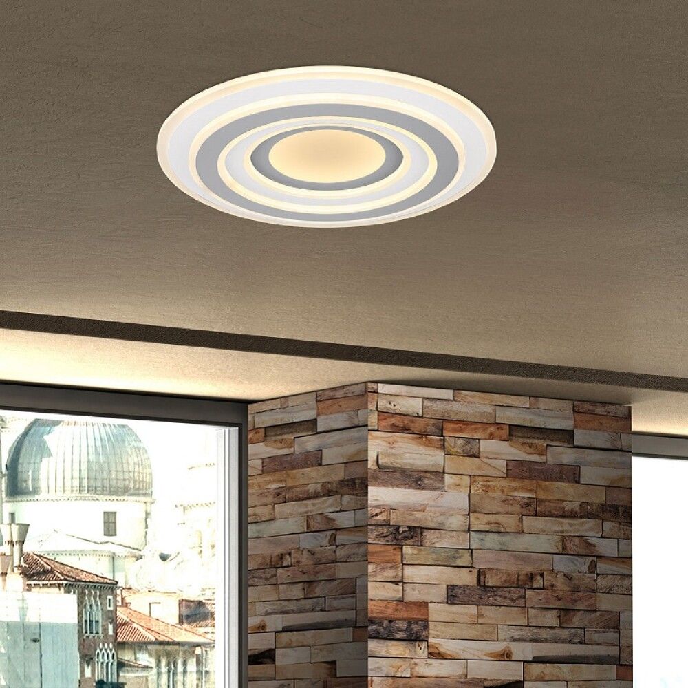 Kúpull LED 46W Globo Sabatino dimmanlegt Ø50cm