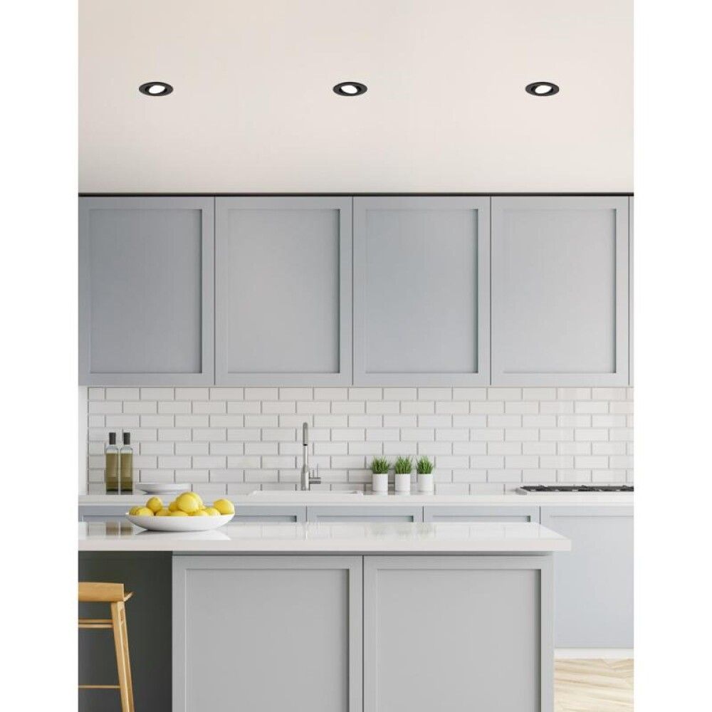 Innfelld ljós LED Connect.Z dimmanleg Saliceto-Z Ø8,8 cm