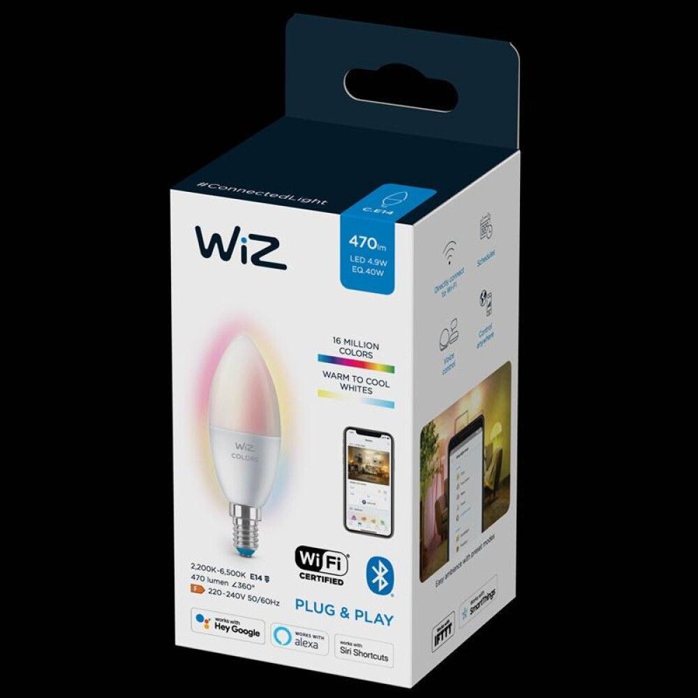 Kertapera LED marglituð E14 4,9W