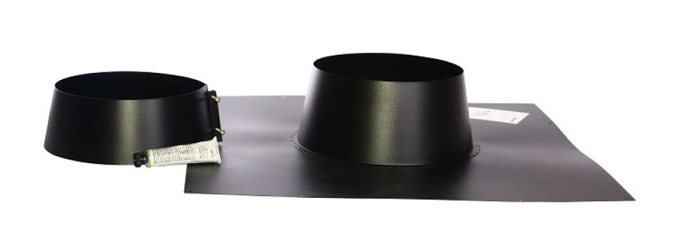 Þakstæði fyrir stromp galvaniseret 0-9° Aduro