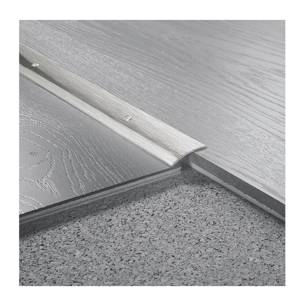 Frágangslisti samskeyta 90x3cm Logoclic rústfrítt stál