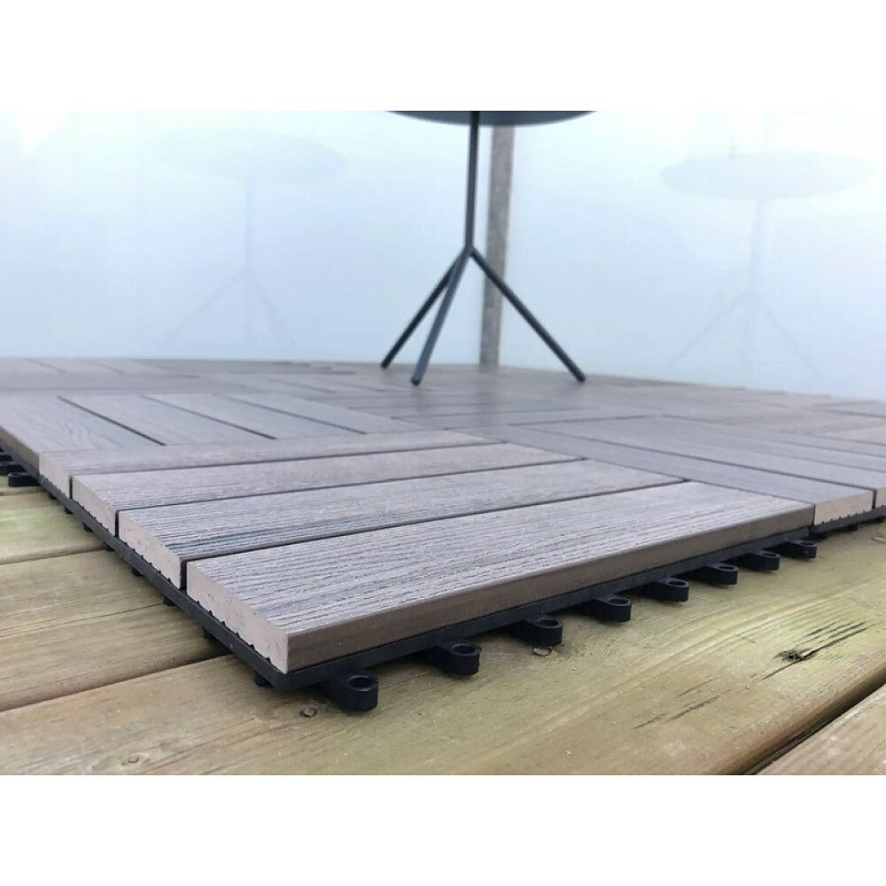 Stiklur 30x30 cm 4 stk Plus grá