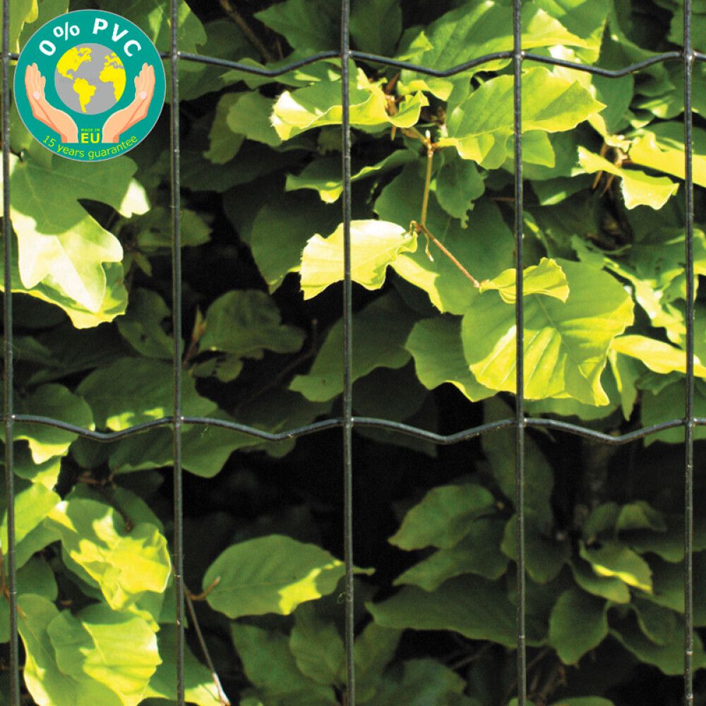 Girðingarnet H:60 cm L:25 m möskvi 50x100 mm NSH svart